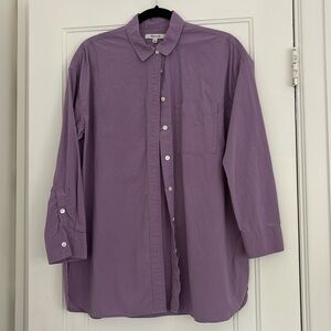 Madewell Women's Purple Shirt